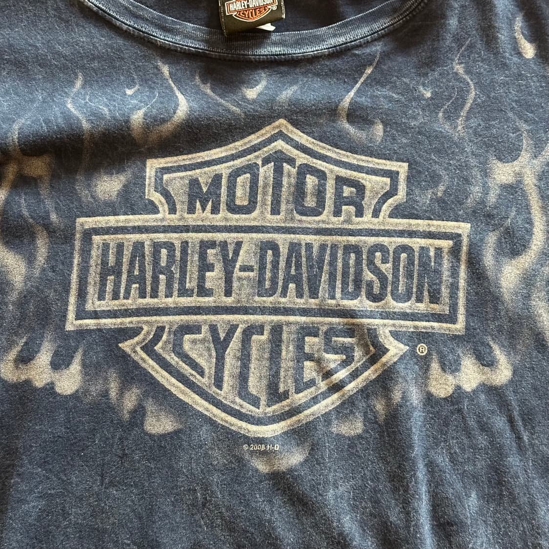 할리데이비슨 '고스트 플레임' 라스베가스 롱슬리브 - 2XL 상품이미지2