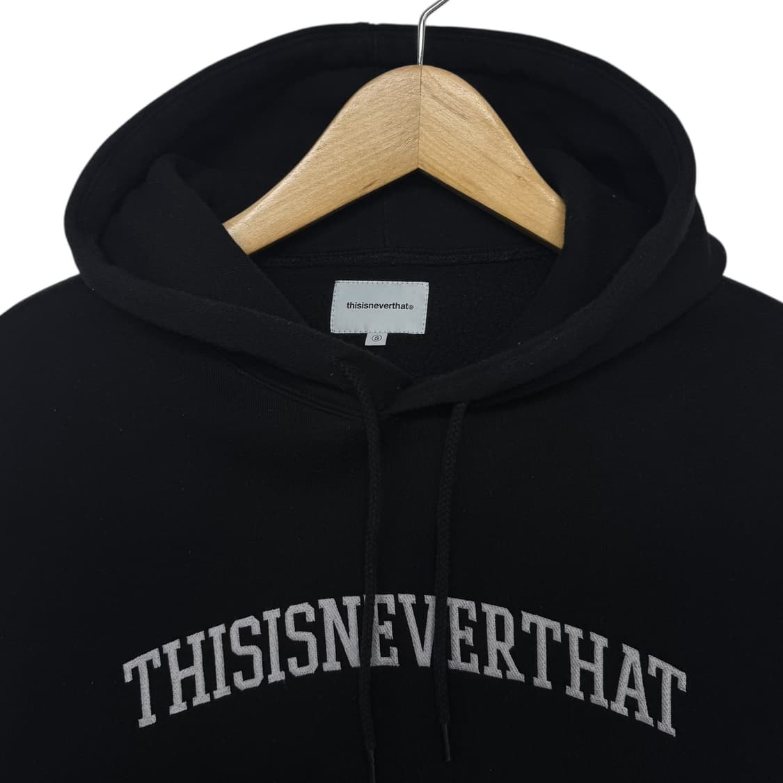 디스이즈네버댓 자수로고 후드티 상품이미지2