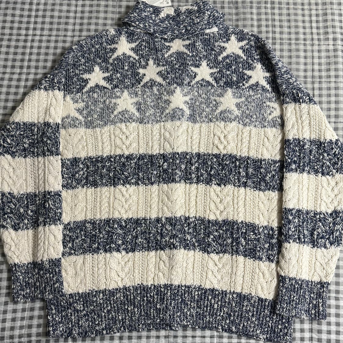 (M) GUESS USA 게스 아메리칸 케이블 니트 가디건 상품이미지2