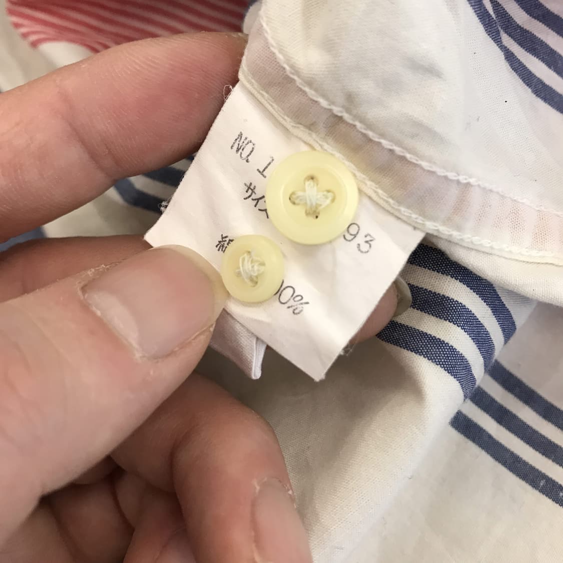 CHAPS 랄프로렌 스트라이프 셔츠 [L] 상품이미지5