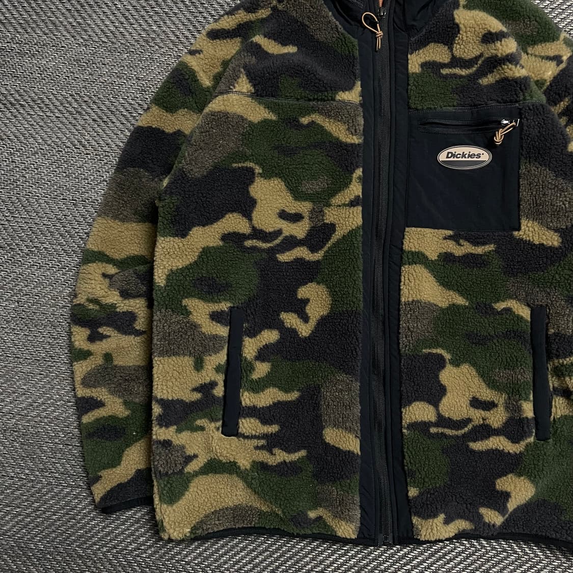 디키즈 카모플라쥬 밀리터리 쉐르파 플리스 집업y 5230 상품이미지4
