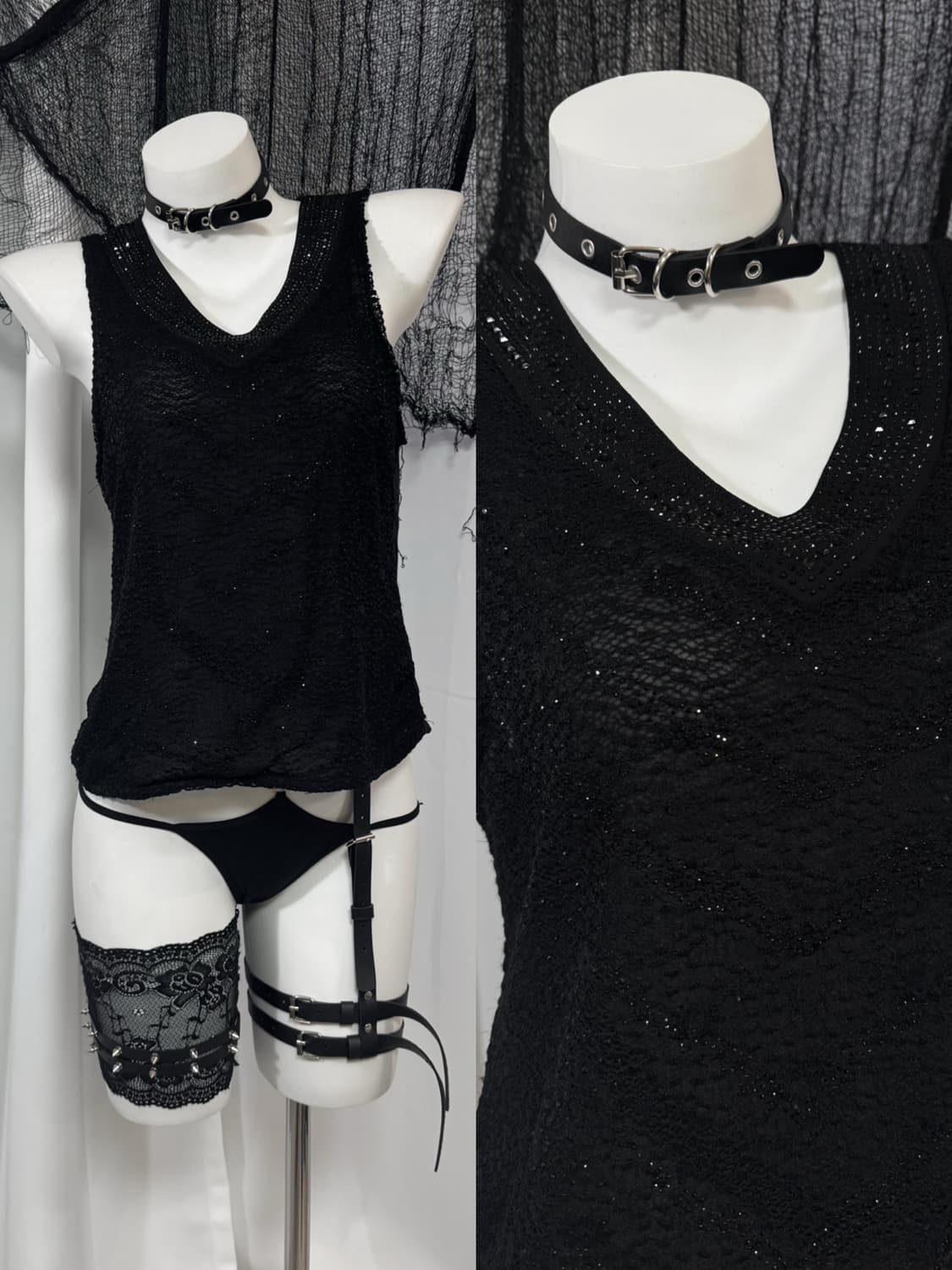 cubic sleevless 상품이미지1