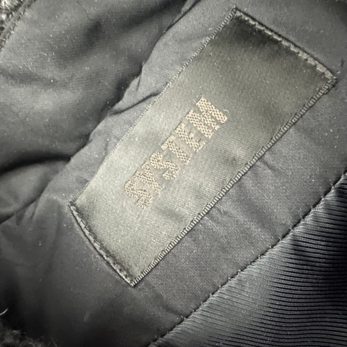 SYSTEM 시스템 여성 덕다운 패딩 블랙 상품이미지5