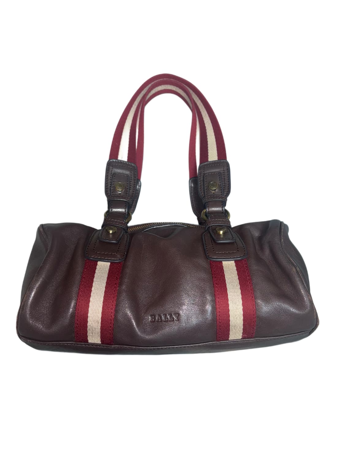 빈티지 보스턴 레더백 상품이미지1