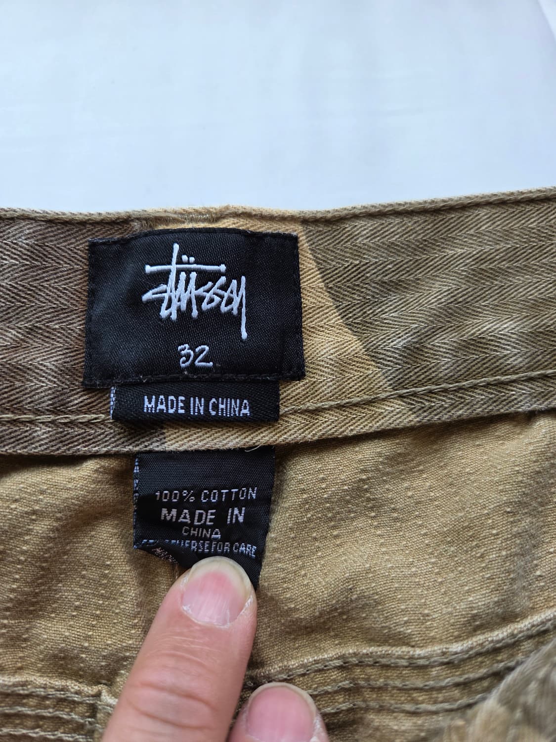 스투시(Stussy) 헤링본 카펜터 워크 팬츠 상품이미지8