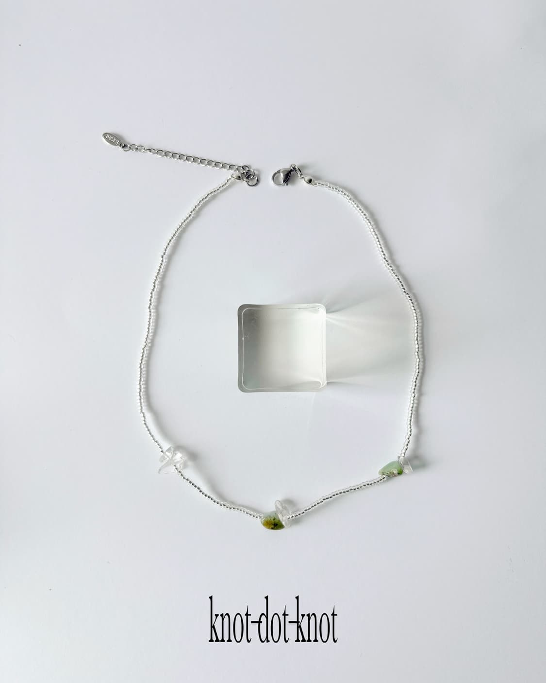 [knot•dot•knot] 3 dots necklace 상품이미지3