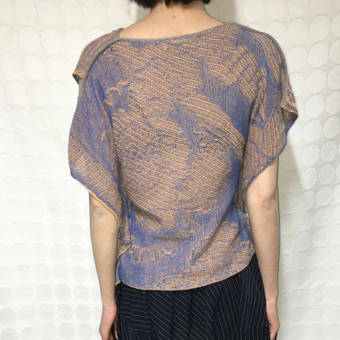 비비안 웨스트우드 니트 비대칭 슬리브리스 탑 상품이미지3