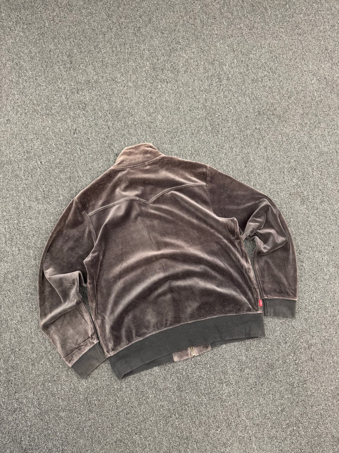 L)Levis Red Tab 벨벳 집업 상품이미지2