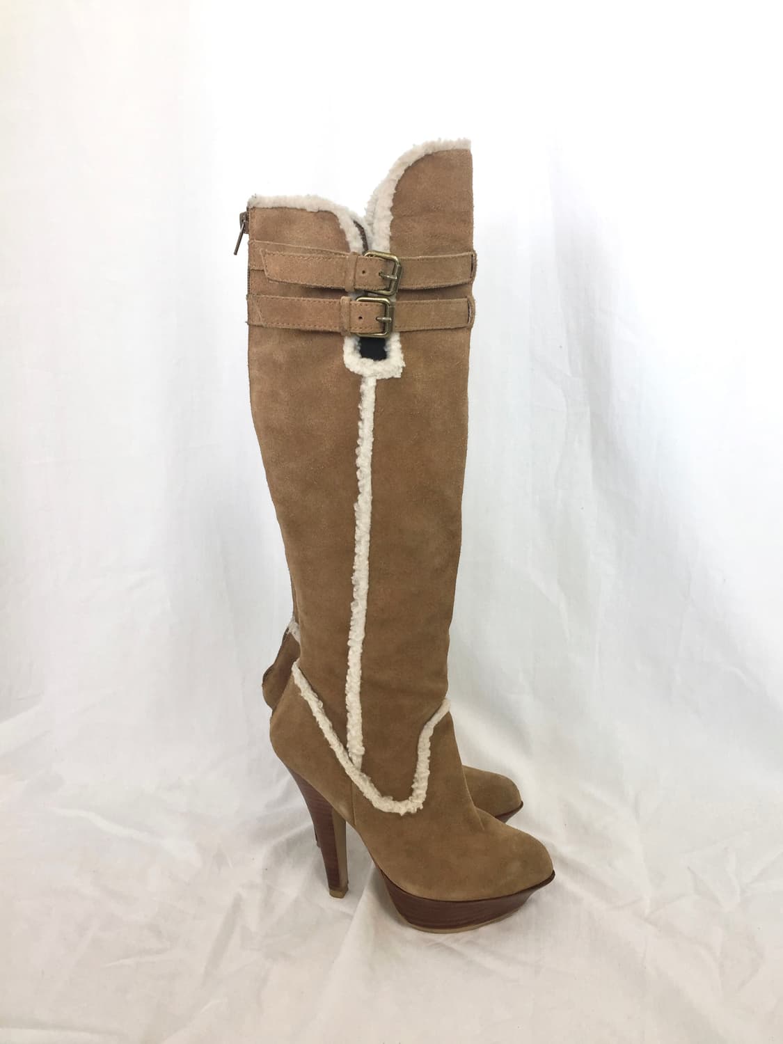 BEBE Mustang brown long Boots 상품이미지2