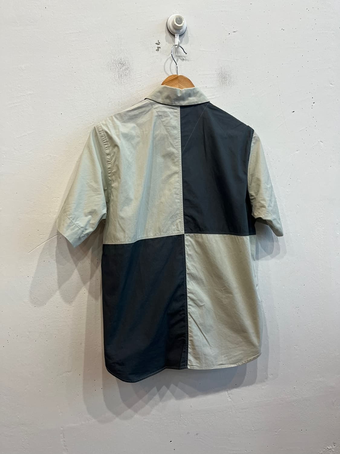마가렛호웰 컬러블럭 반팔 셔츠 Made in JAPAN 상품이미지4