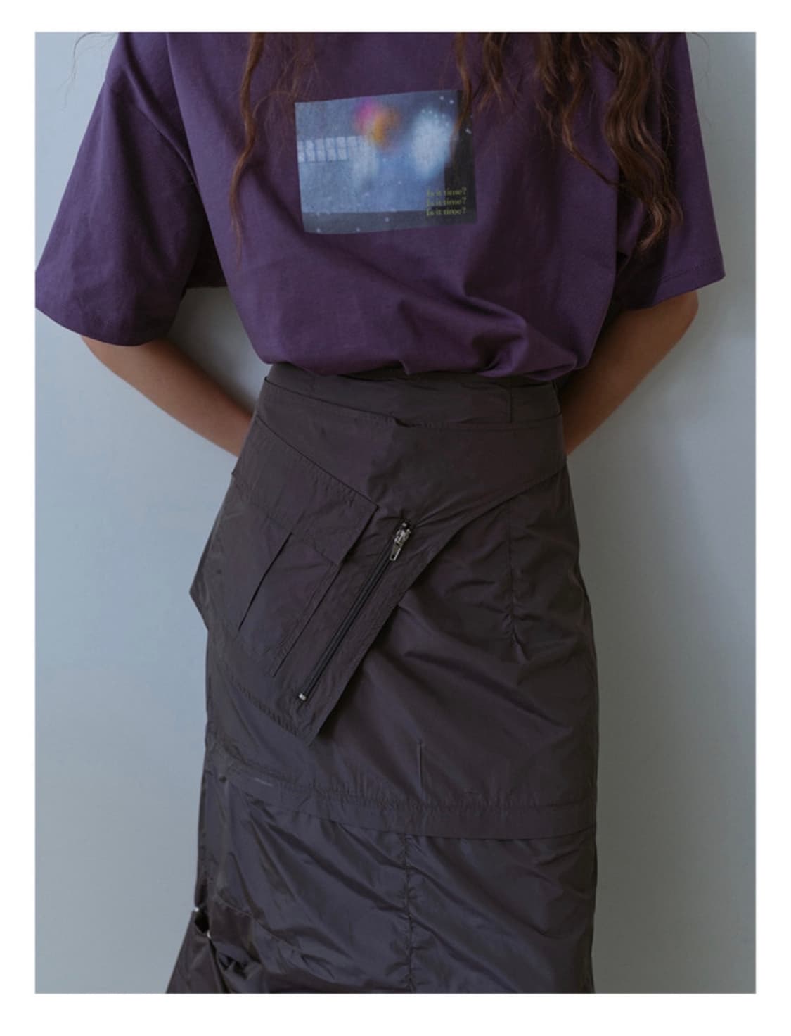 NOCONTENT 노컨텐츠 Snap Belt 2Way Skirt 스커트S 상품이미지8