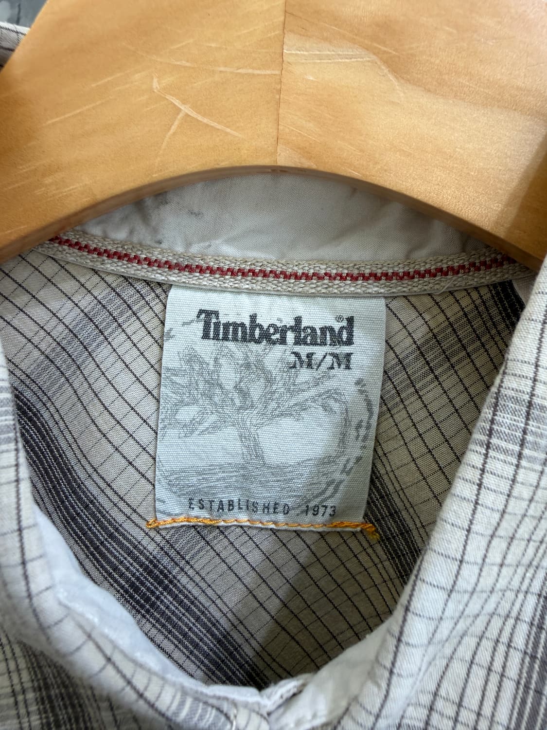 TIMBERLAND 반팔 체크 셔츠  상품이미지6