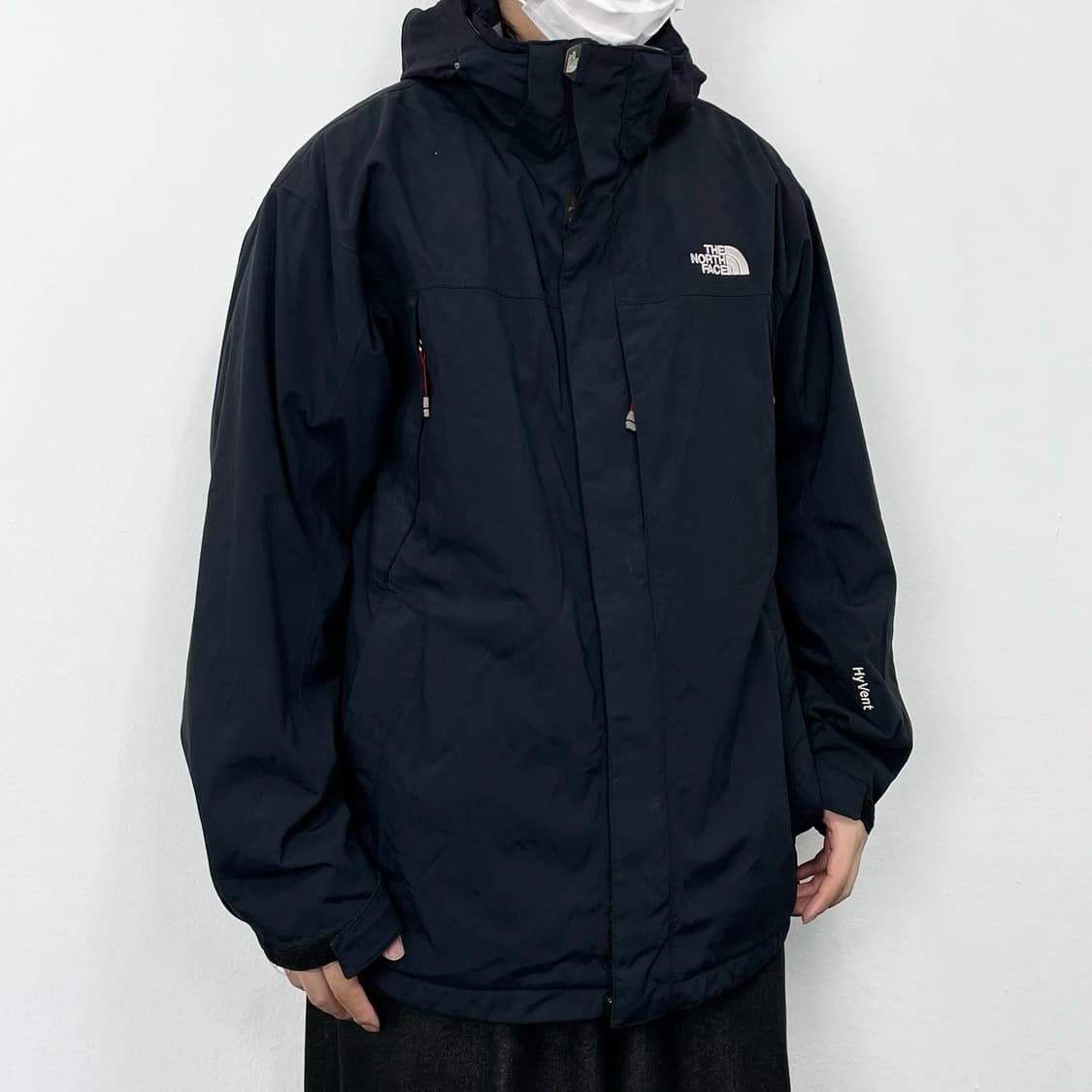 XL 노스페이스 테크니컬 하이넥 투웨이 바람막이 점퍼 상품이미지2