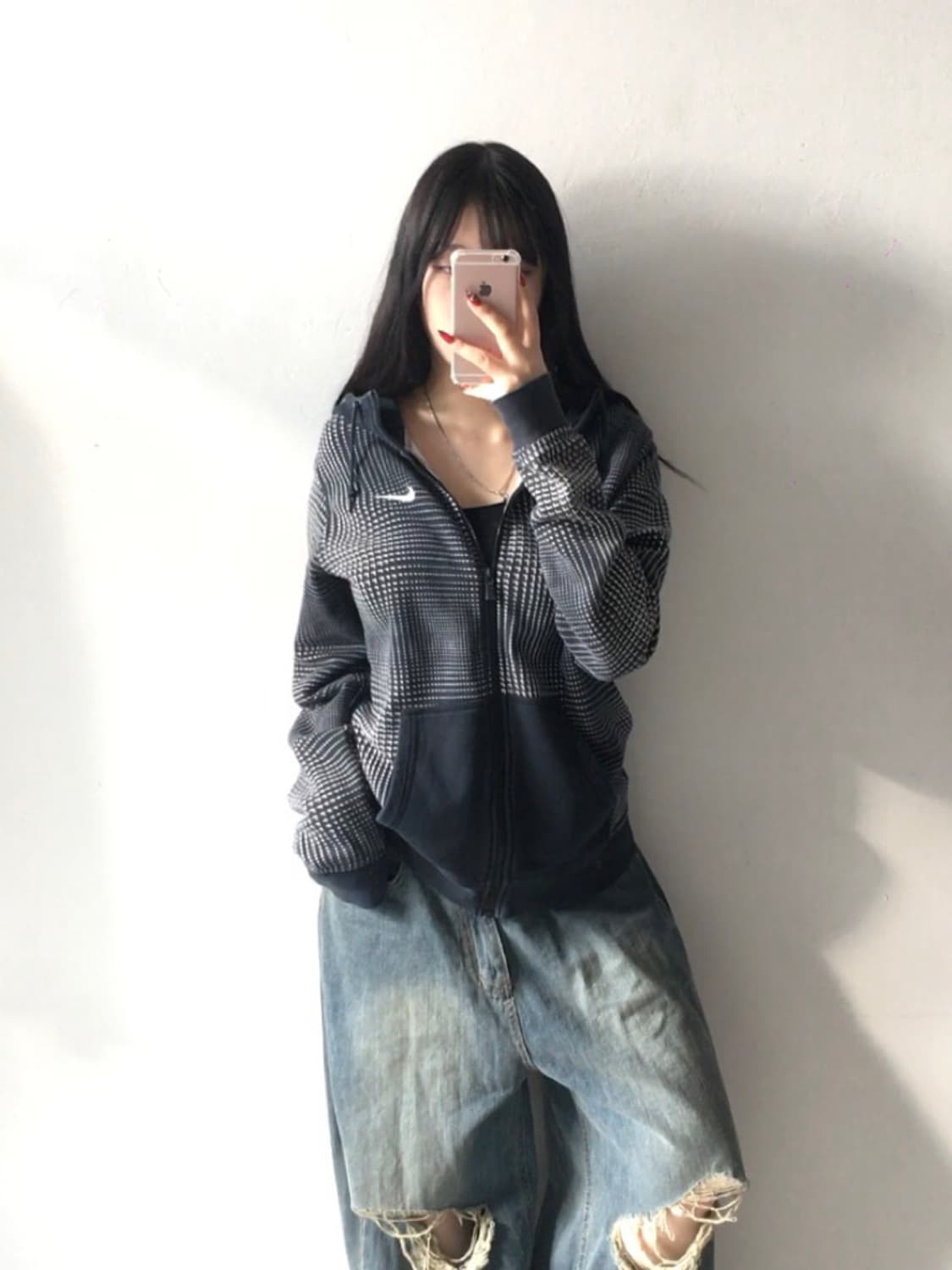 나이키 스우시 후드집업 상품이미지1