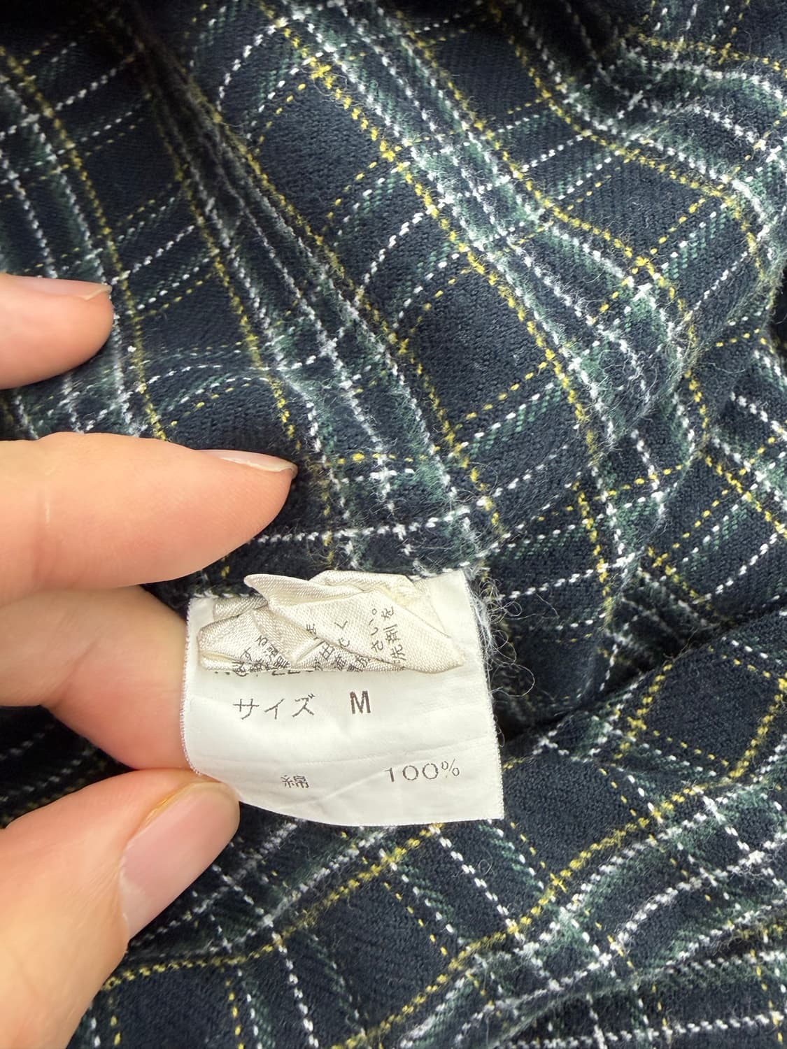 90s 챕스랄프로렌 플란넬 체크셔츠 상품이미지8