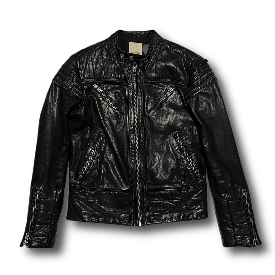 디젤 양가죽 바이커 자켓 상품이미지1