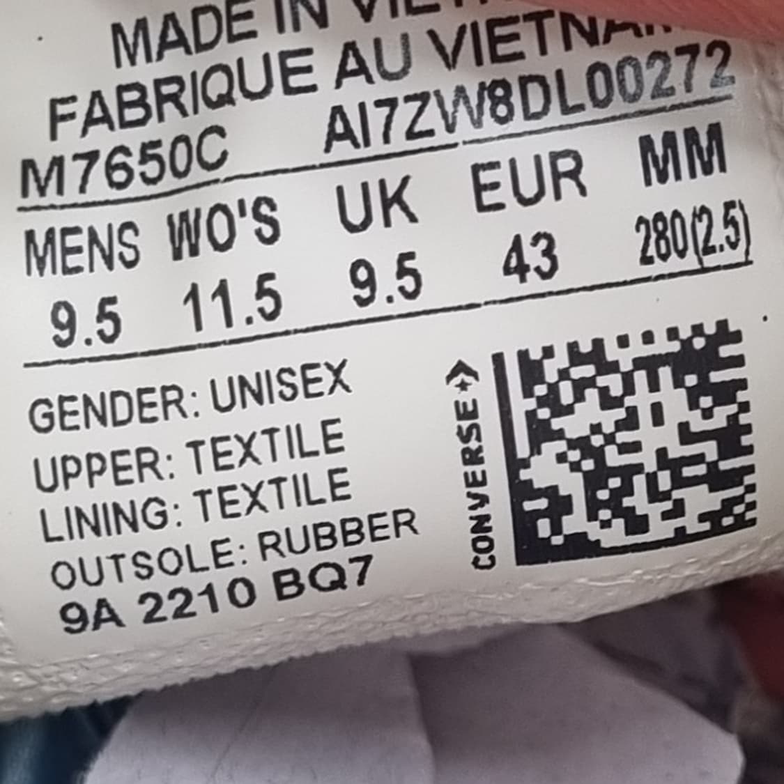 컨버스 척테일러 화이트 남성하이탑280 상품이미지6