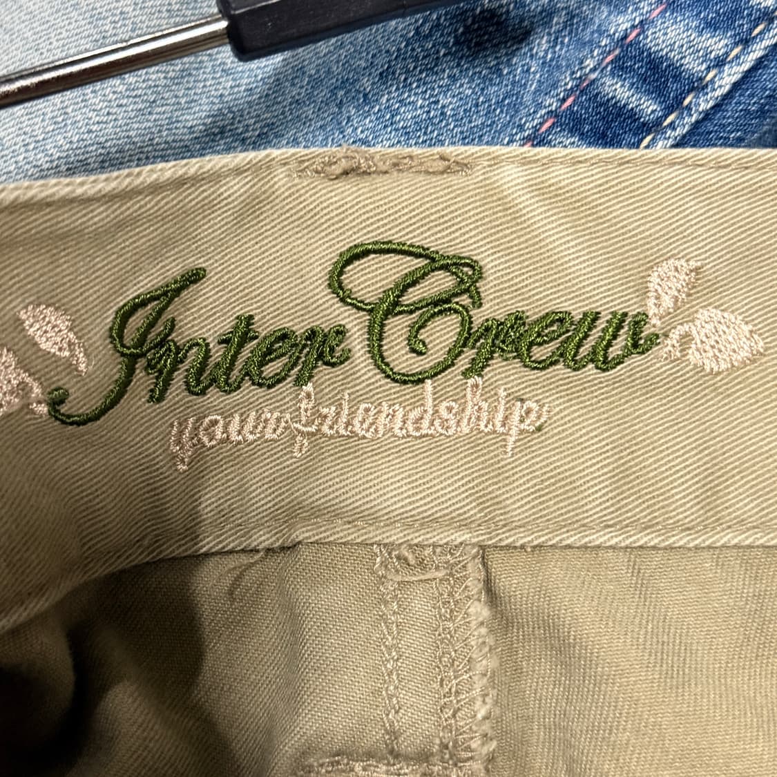 VTG 빈티지 빅사이즈 버클 디테일 코튼 와이드 카고 팬츠 상품이미지8