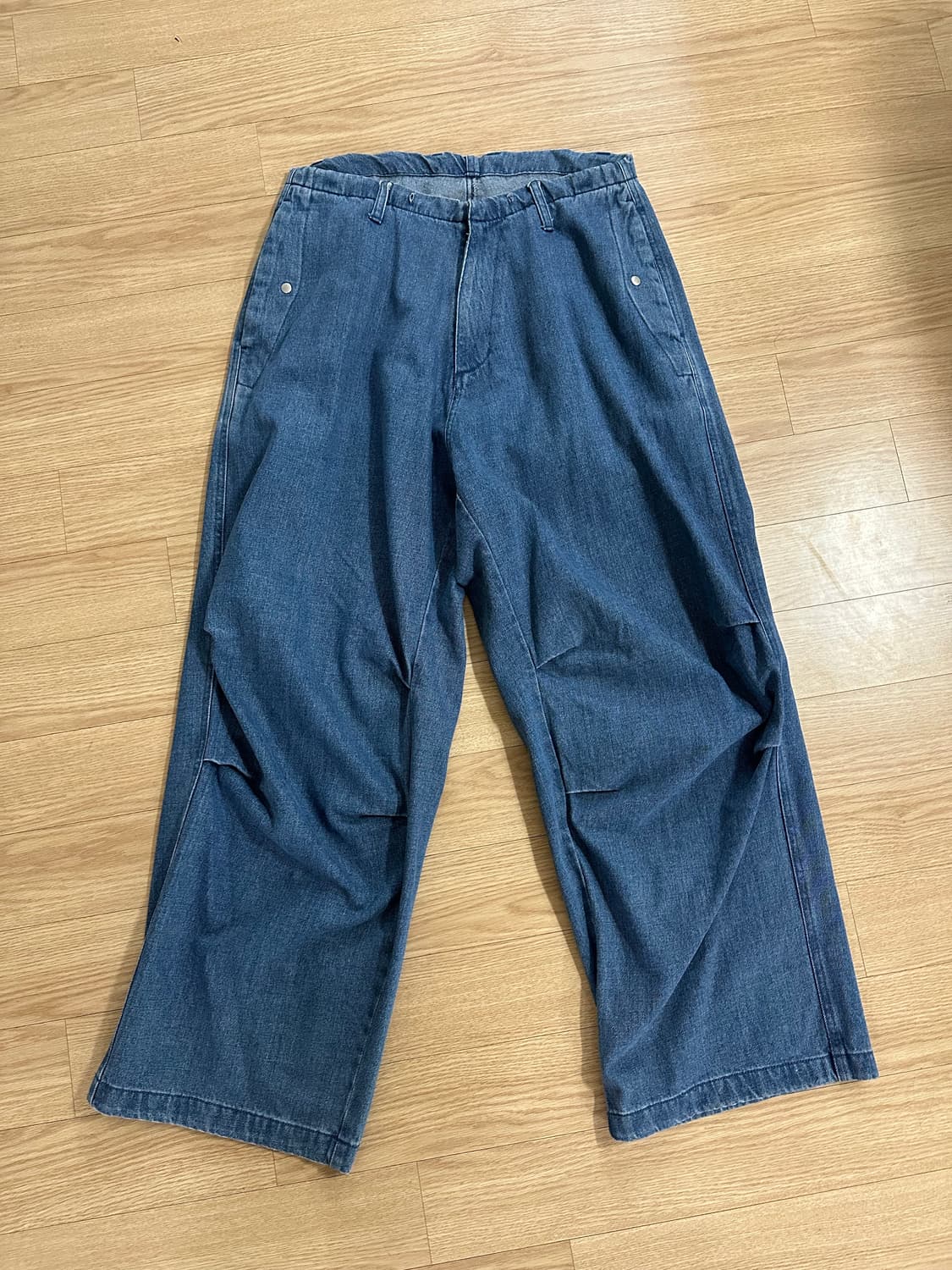 해칭룸 스노우진 워시드블루 3 snow jeans washed blue 상품이미지1