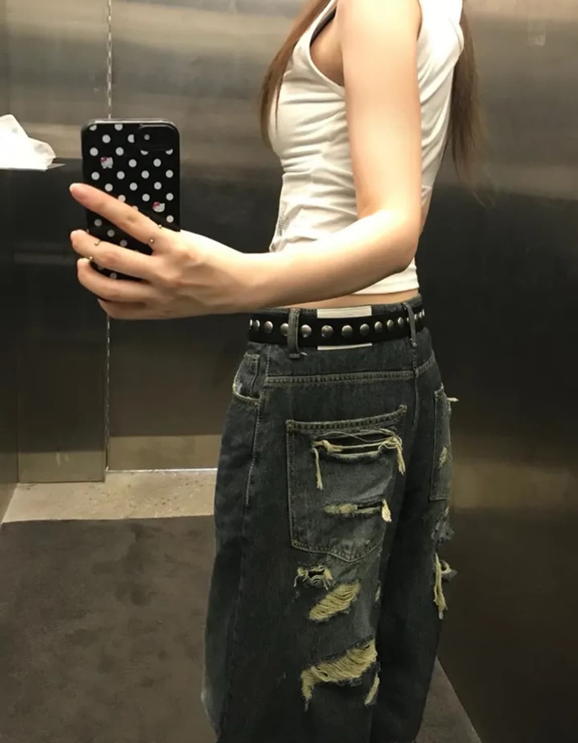 ootj 와이드 데님 상품이미지1