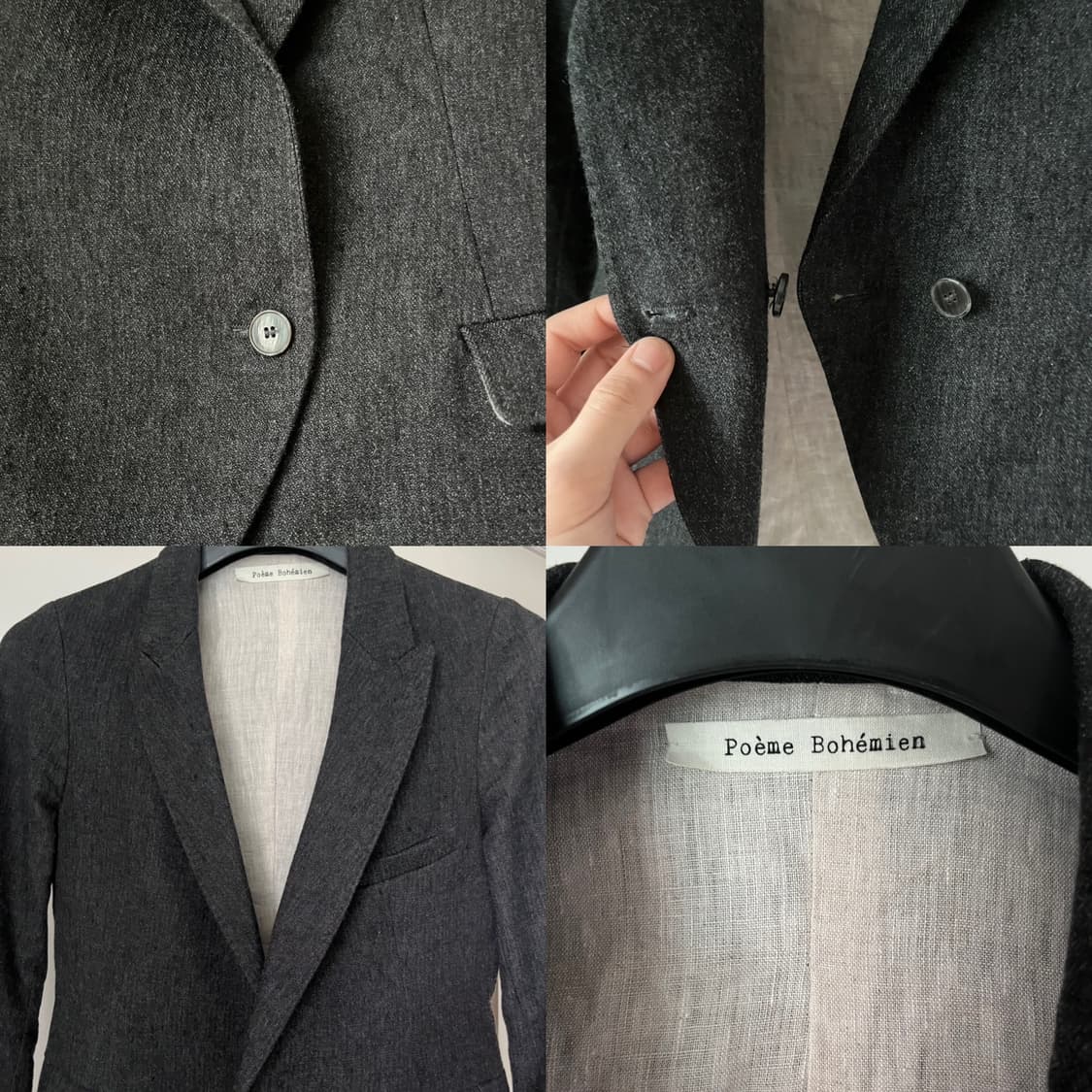 Poeme Bohemien Tailored Jacket 상품이미지9