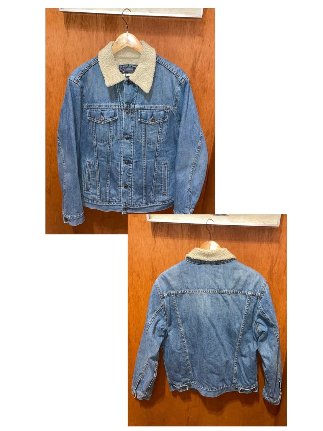 (M) GAP 갭 쉐르파 데님 자켓 상품이미지7