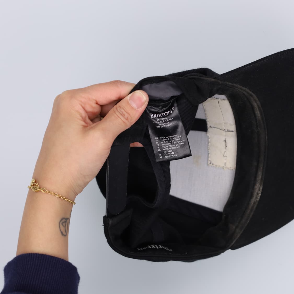 F 브릭스톤 블랙 스냅백 0123H2 상품이미지4