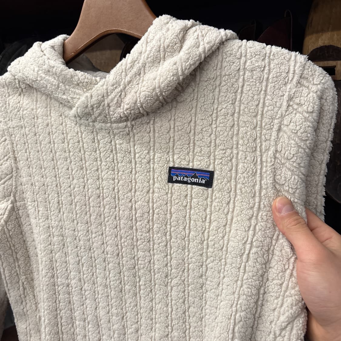 F/W20 파타고니아 케이블 카프리 플리스 후디 신칠라 N881 상품이미지5