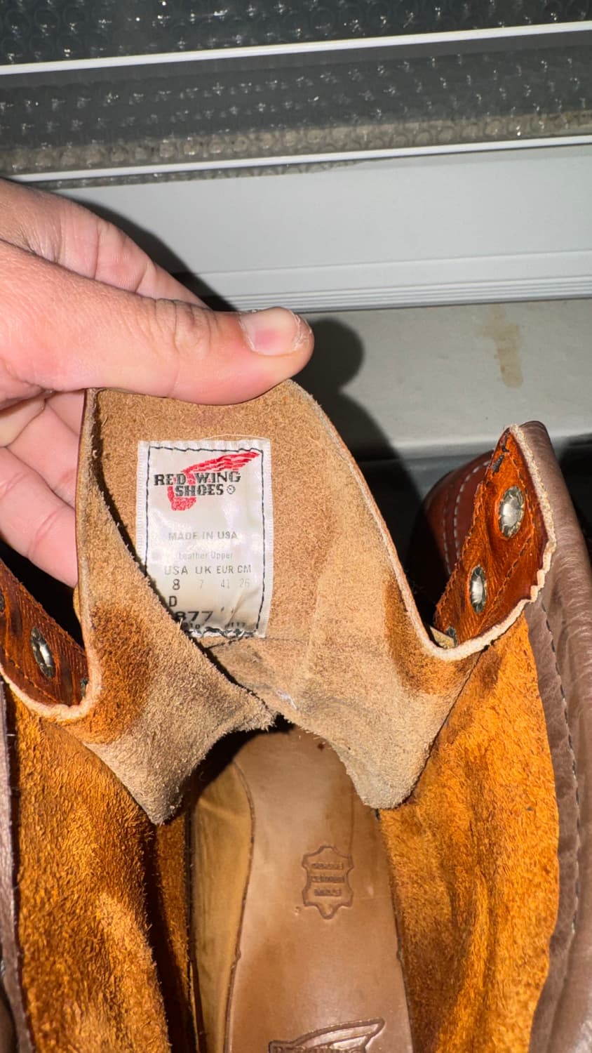 레드윙877&8131 목토부츠 둘중 하나만 판매 (260,255) 상품이미지5