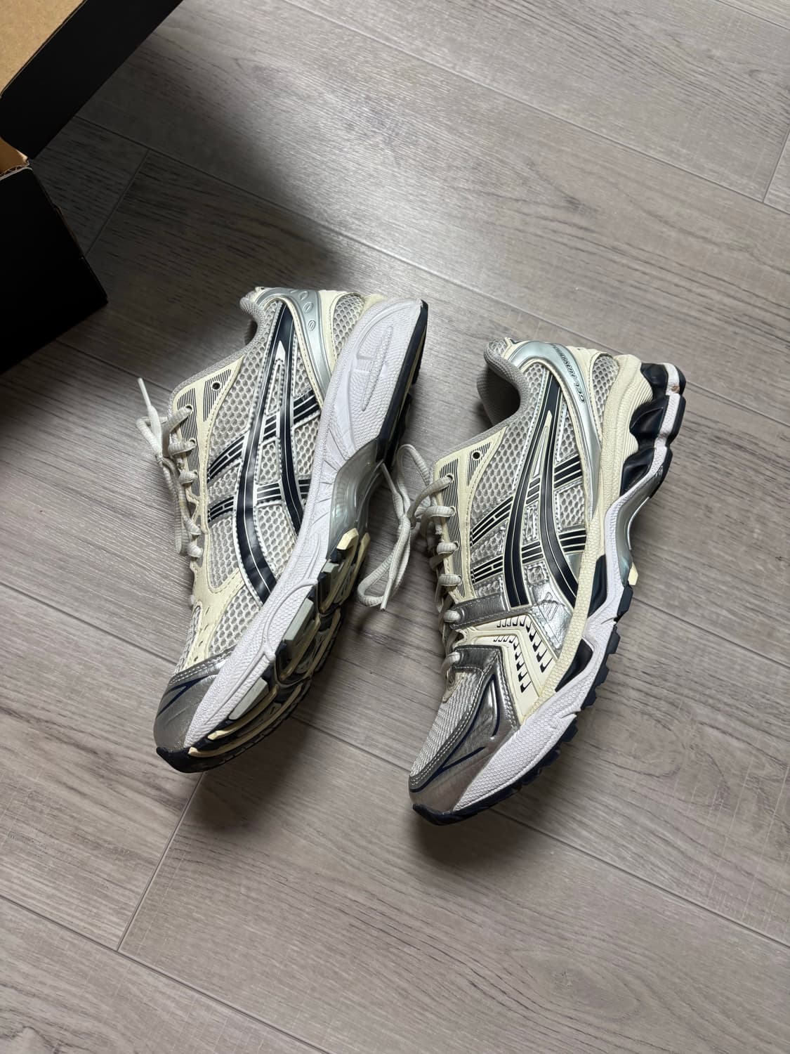 [265] 아식스 젤카야노 화이트 미드나잇 상품이미지4