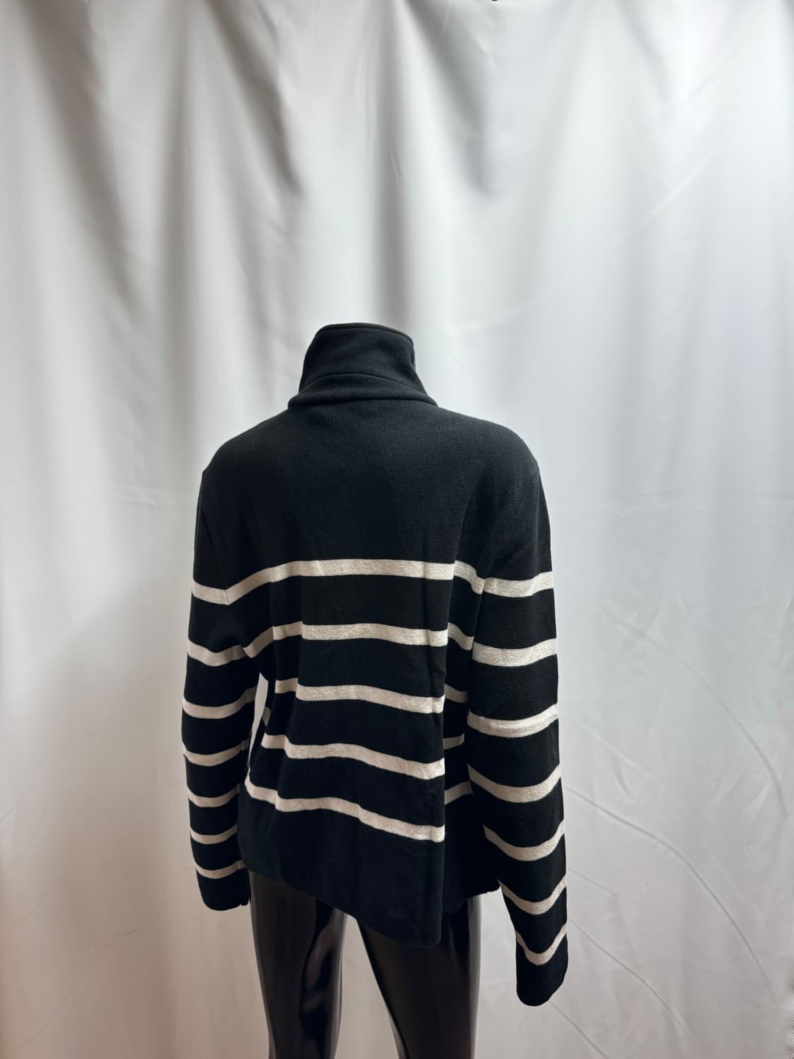 lauren ralph lauren 르바니 자켓 스트라이프 집업 스웨터 상품이미지3