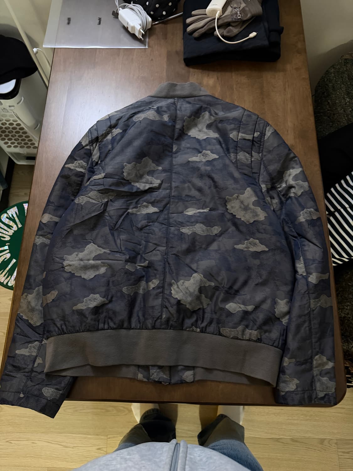 xl) helmut lang 헬무트 렝 카모 봄버  상품이미지2