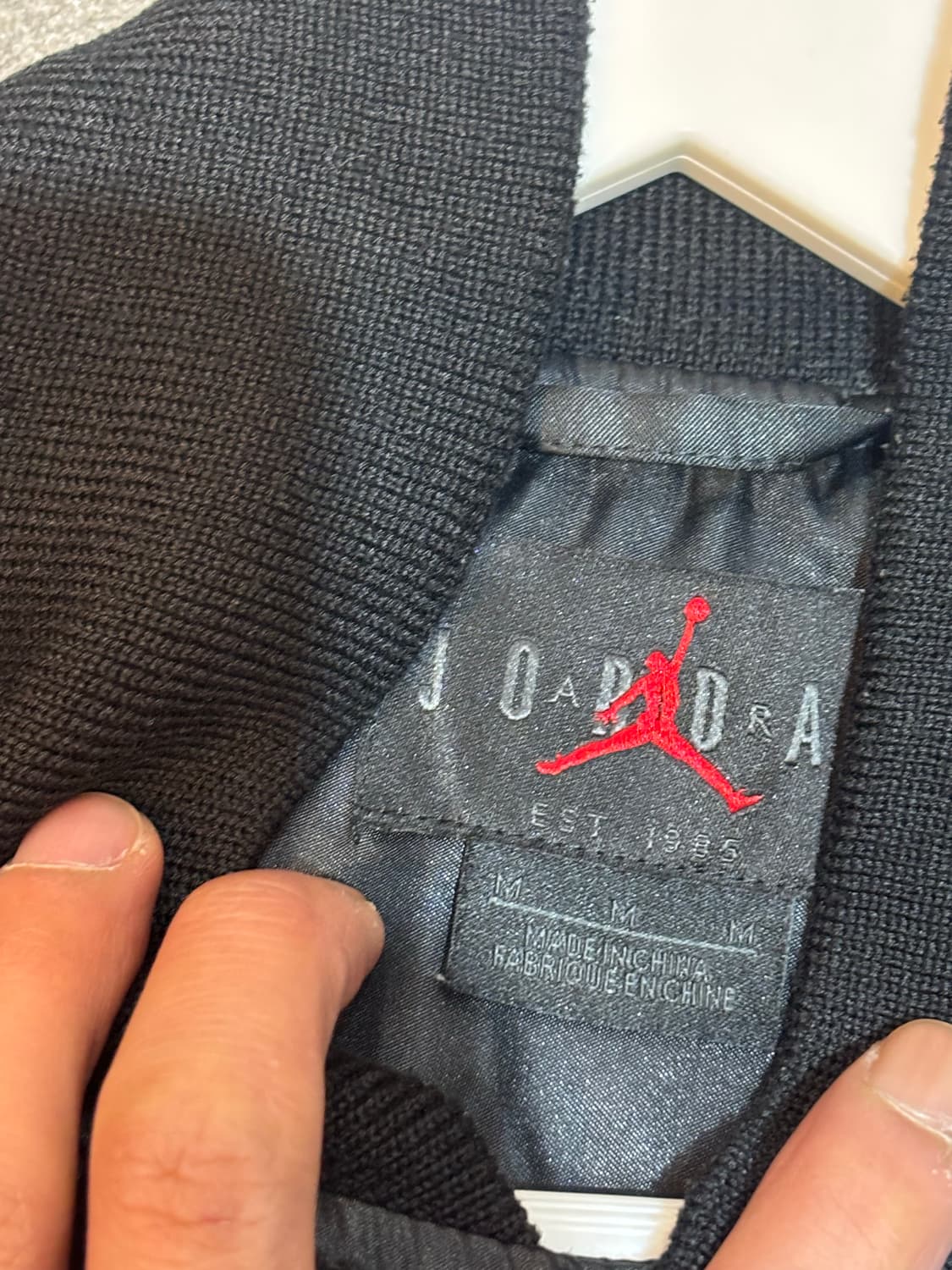 조던 블랙 바시티 자켓 점퍼 M 상품이미지5