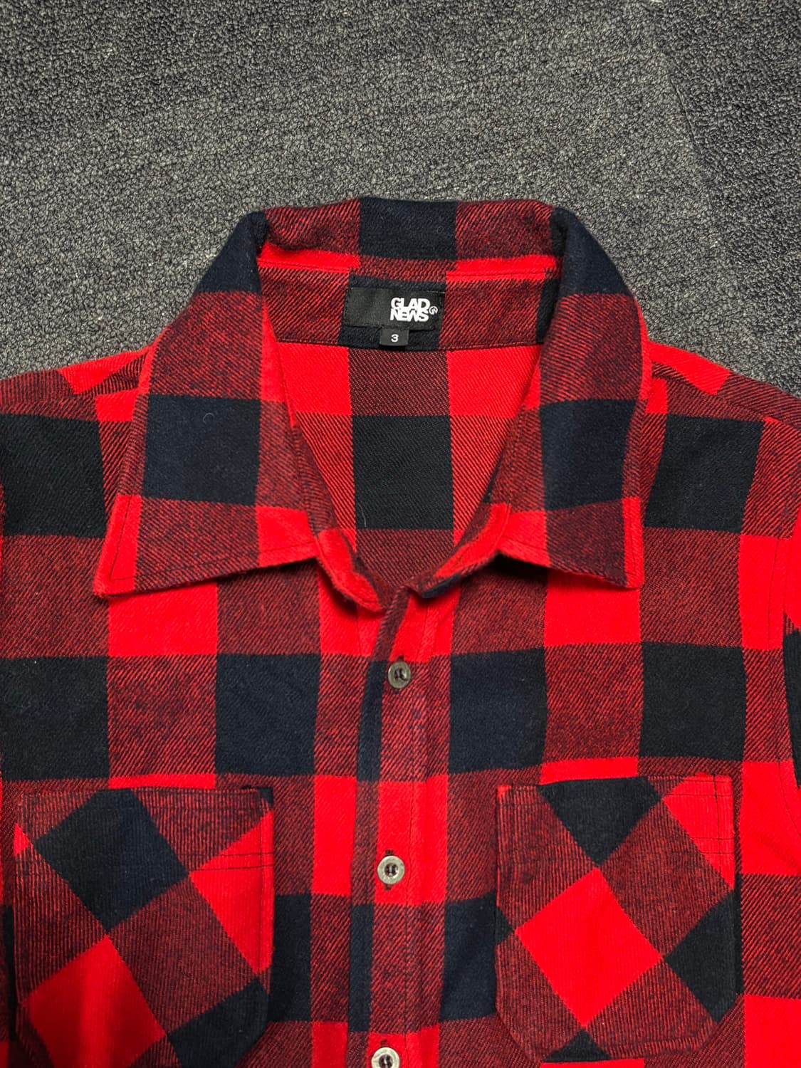 Y2K &Rock Punk Plannel shirt 상품이미지5