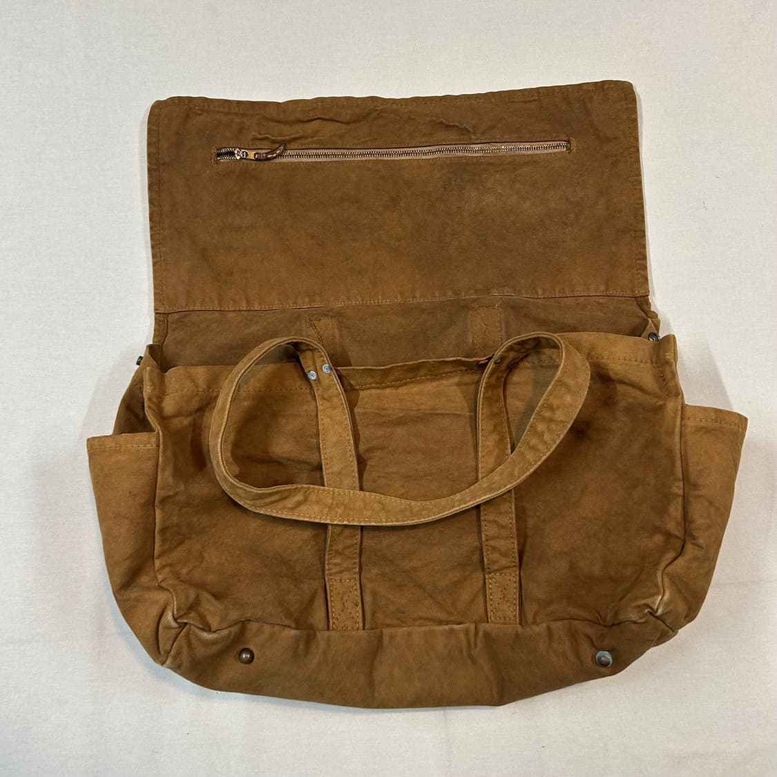 Kapital 캐피탈 더플 헤비 캔버스 토트백 숄더백 상품이미지7