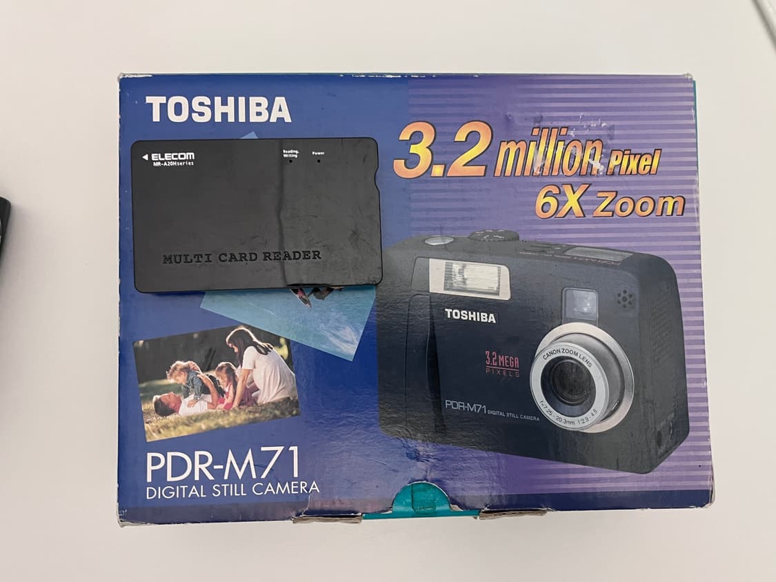 도시바 pdr-m71 빈티지 디지털카메라  상품이미지7