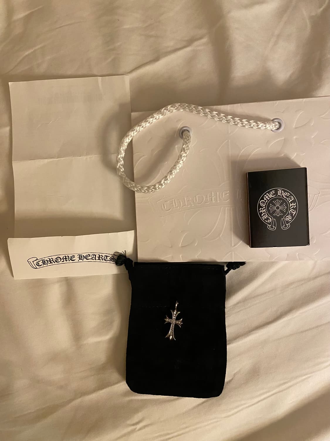 (새상품) 크롬하츠 타이니크로스 풀파베 상품이미지1