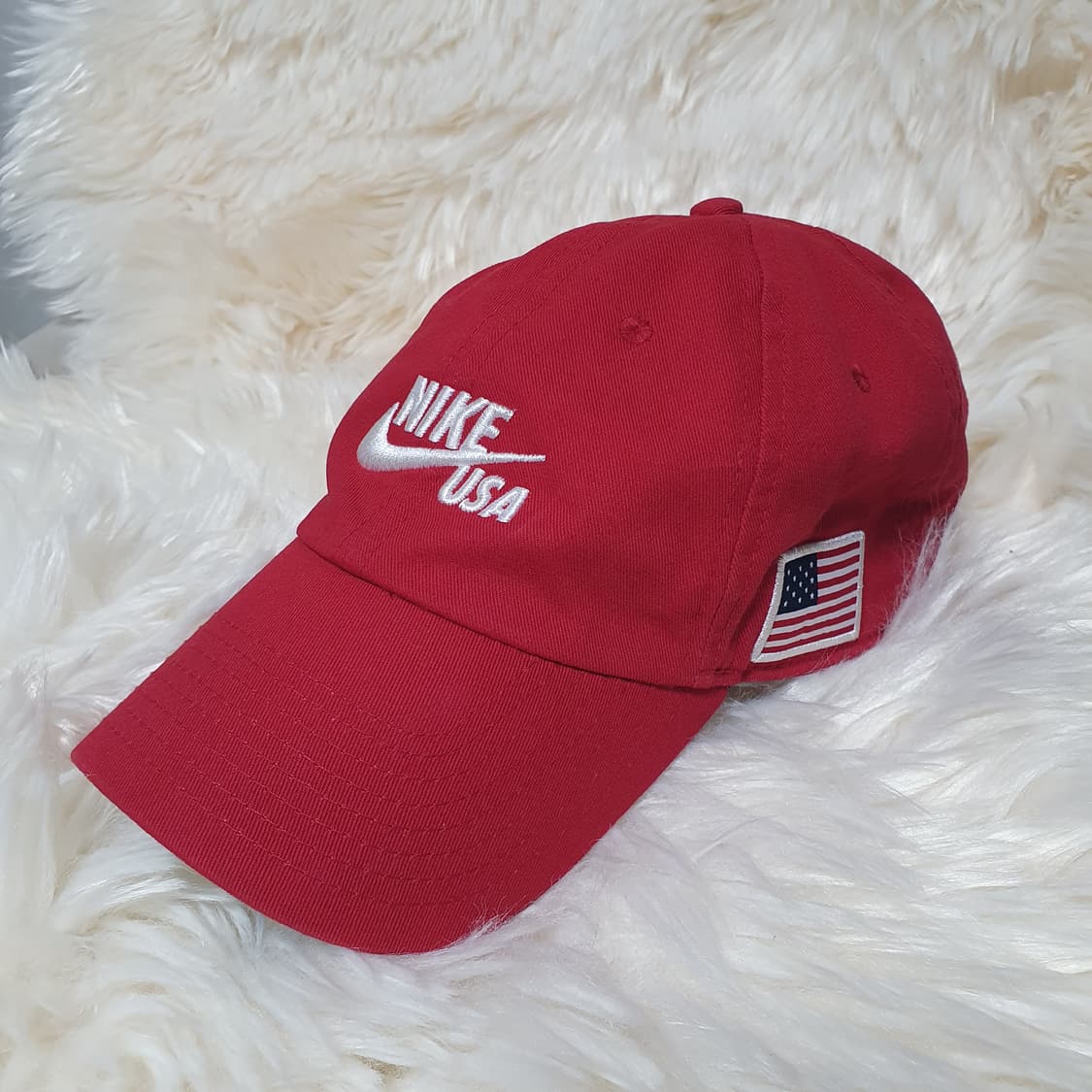 나이키 헤리티지86 팀USA 국대 성조기 레드 볼캡 상품이미지1