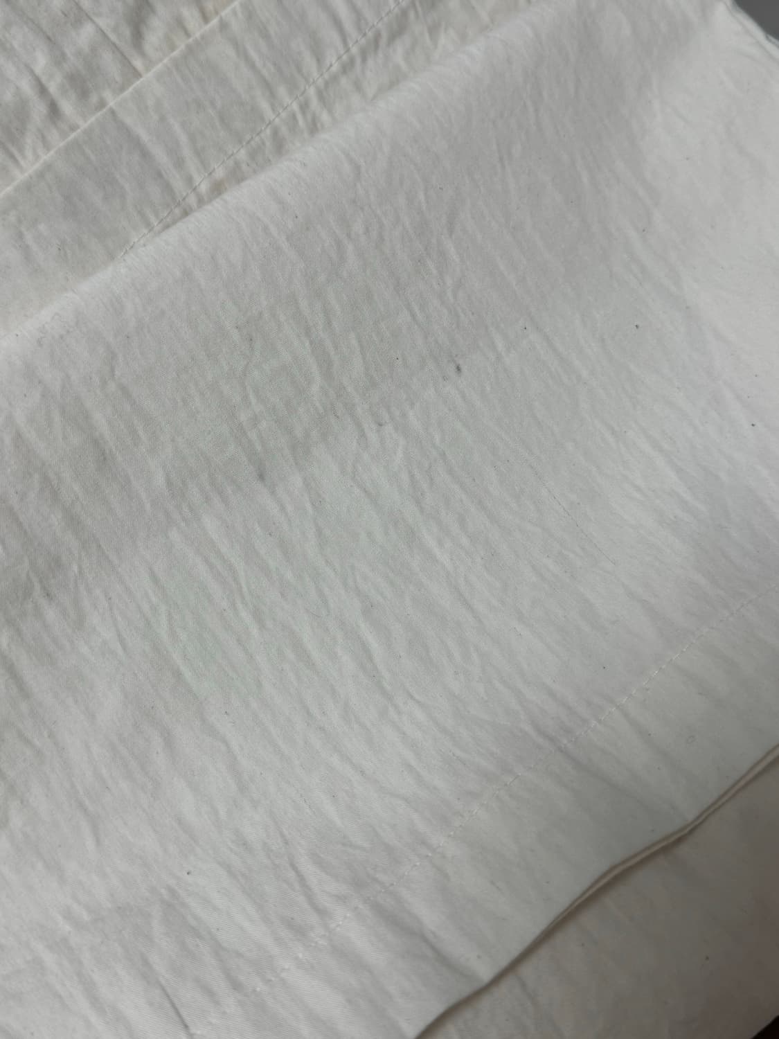 바이무드 레이어드 코튼 팬츠 아이보리 상품이미지6