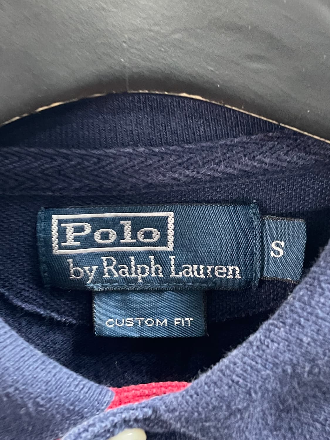 폴로 랄프로렌 빅포니 네이비 반팔 카라티 (on.521) 상품이미지4