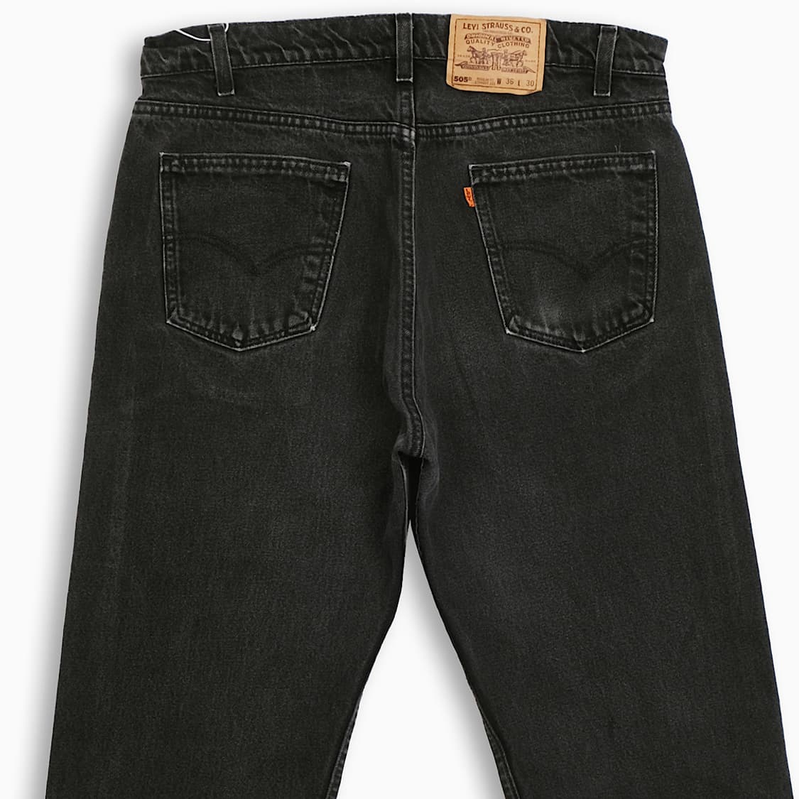 리바이스 505 오렌지탭 흑청 90s USA 34인치 OR50536174 상품이미지6