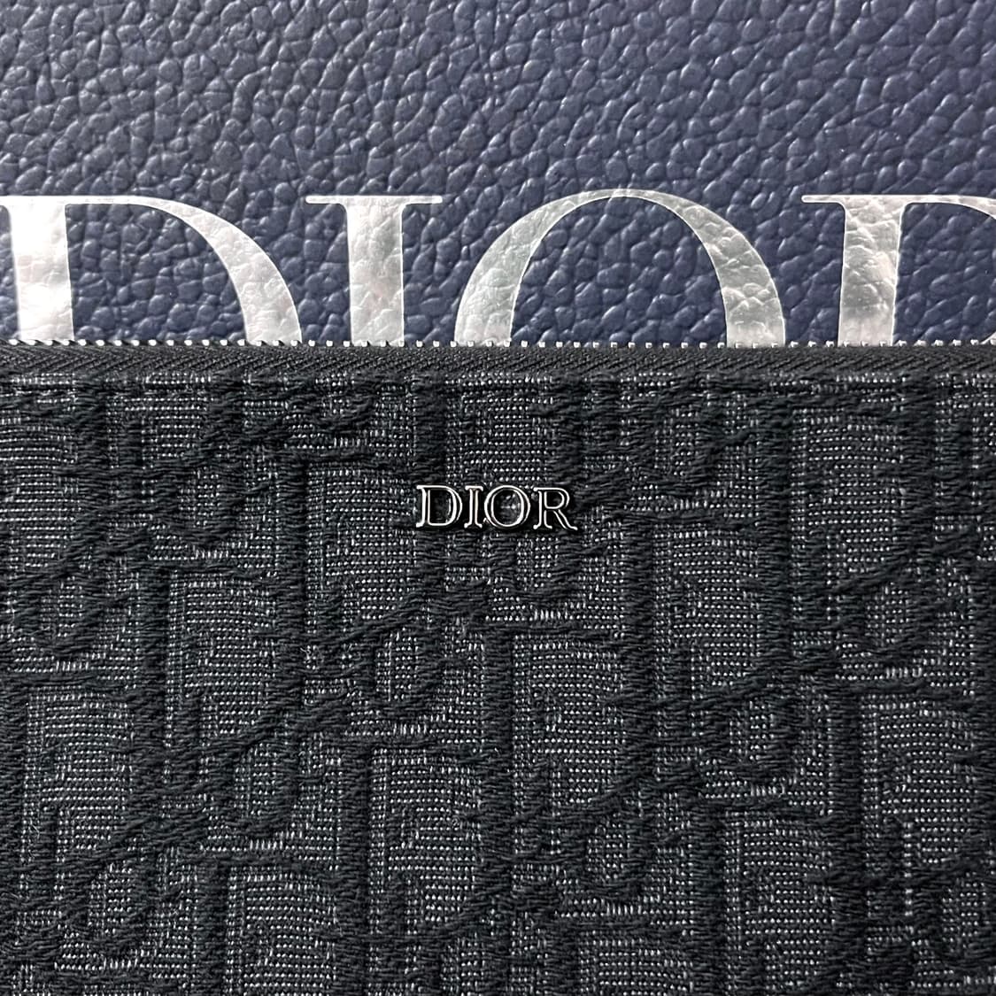 [새상품급] 디올 블랙 오블리크 A5 클러치 백 가방 상품이미지7