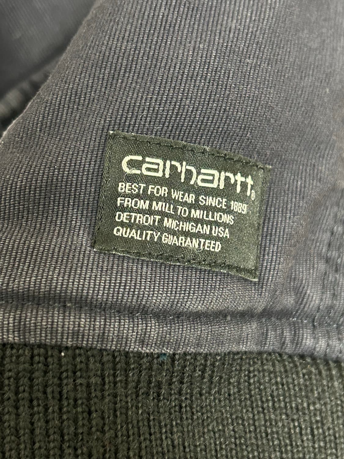 칼하트 wip 네이비 몬로 자켓 상품이미지6