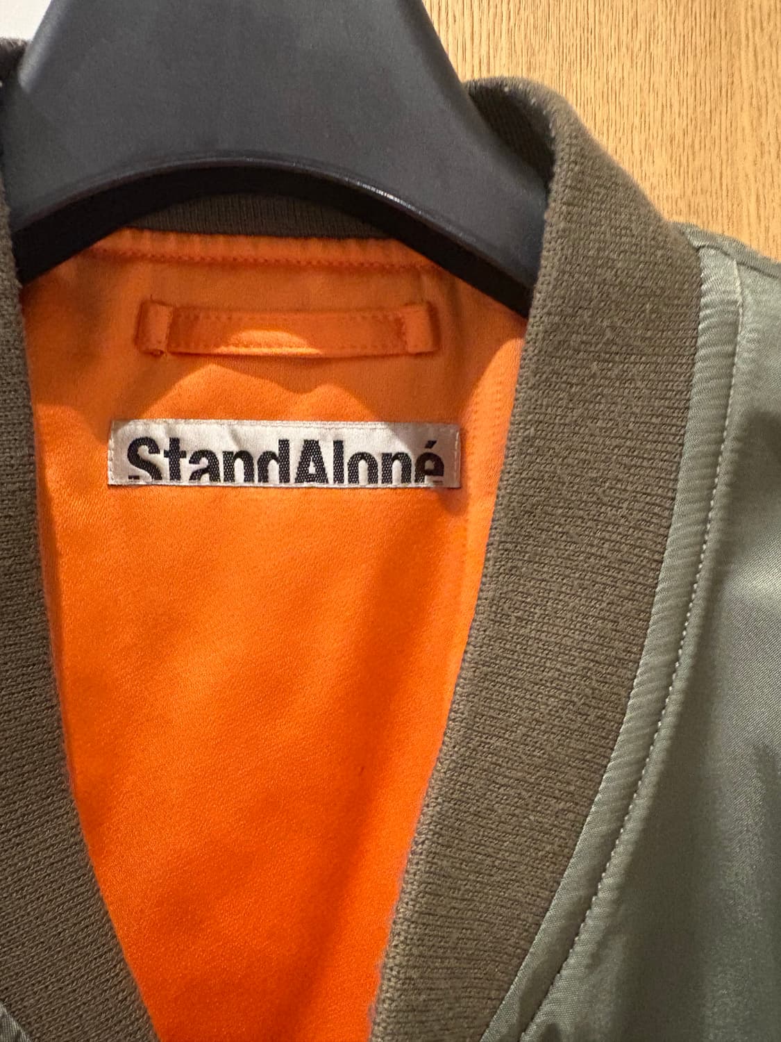 StandAlone 카키 MA-1 봄버 베스트 상품이미지2