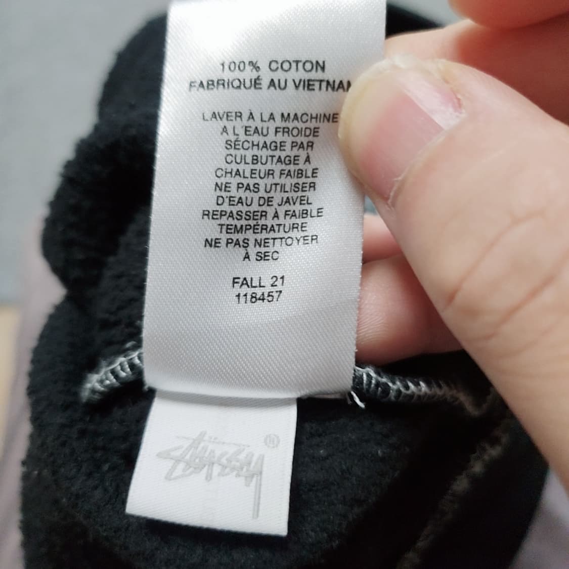 [M] 스투시 기모 후드티 상품이미지6