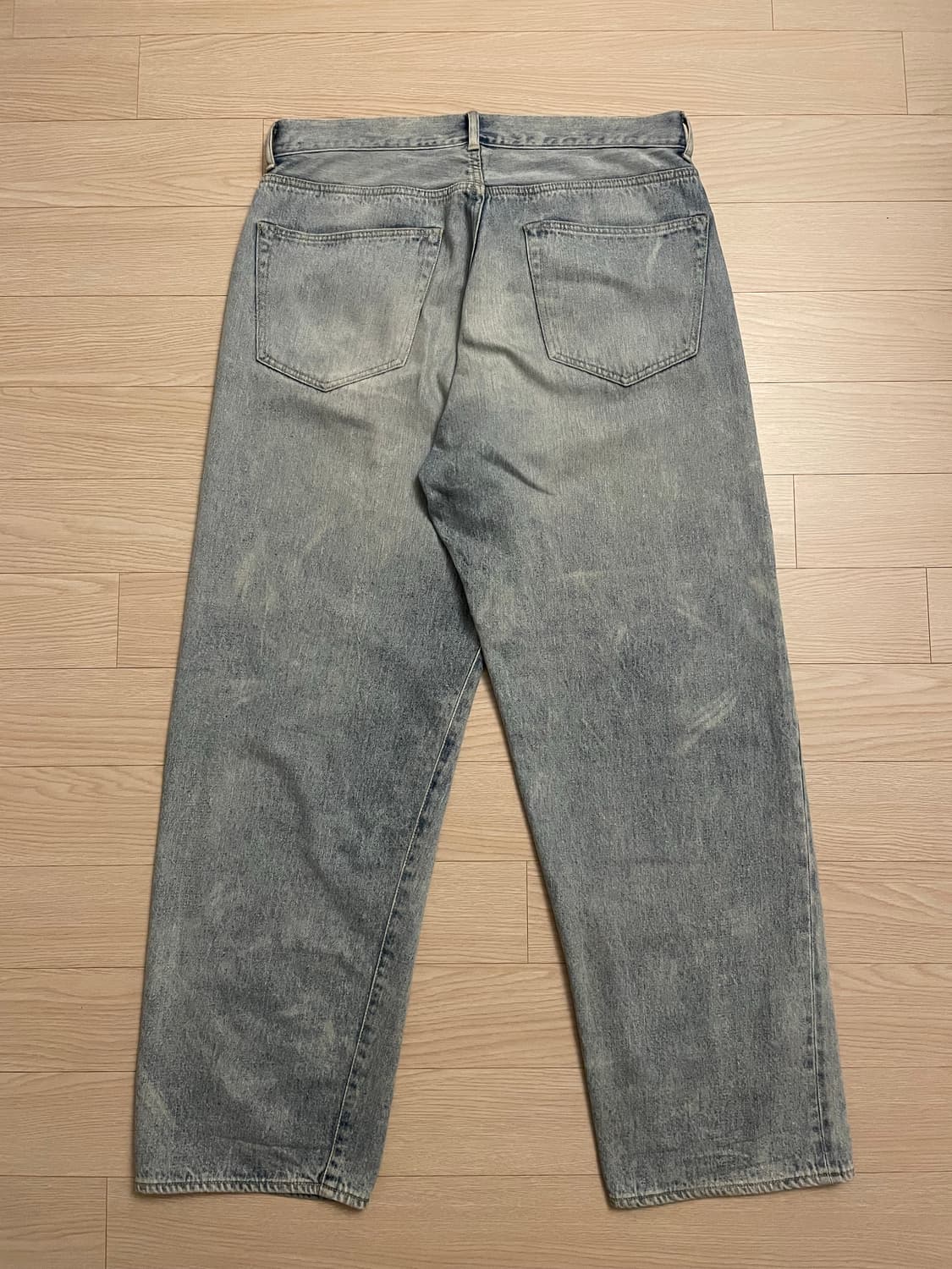22AW 코모리 블리치 데님 셀비지O 상품이미지2