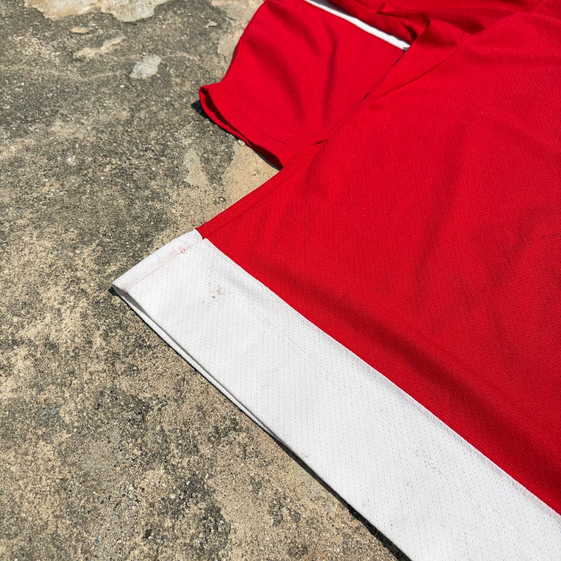 90s 스타터 NHL 디트로이트 레드윙스 빈티지 유니폼 져지 2XL 상품이미지9