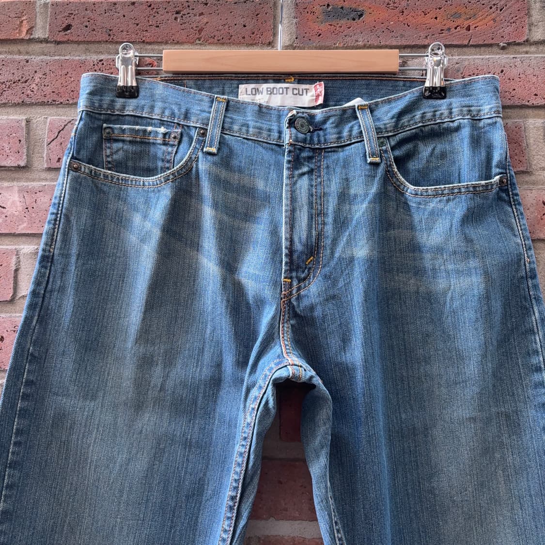 00s 리바이스 Levi’s 527 로우 부츠컷 데님 팬츠 상품이미지4
