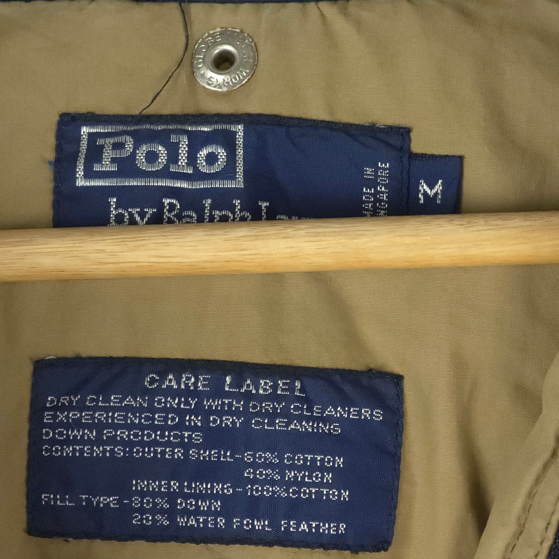 [M] 90's 폴로 랄프로렌 스키패치 다운자켓 상품이미지7