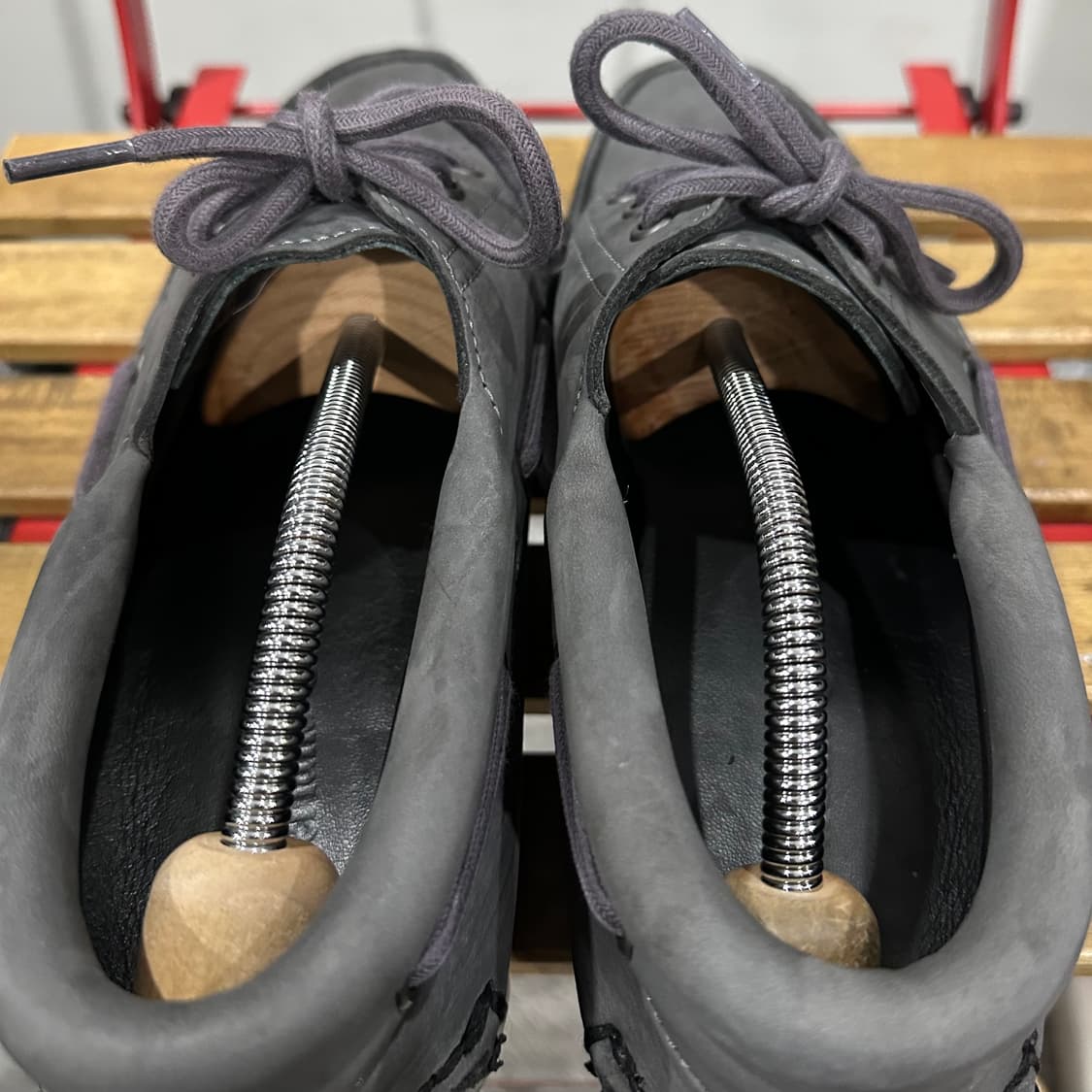 290) 팀버랜드 로퍼 남성 남자 보트슈즈 3아이 보트 그레이 상품이미지5